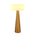Accord 3004 Conical 1-lt 63" Tall LED Floor Lamp-Teak