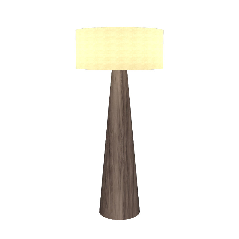 Accord 3004 Conical 1-lt 63" Tall LED Floor Lamp-American Walnut