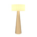 Accord 3004 Conical 1-lt 63" Tall LED Floor Lamp-Maple