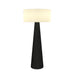 Accord 3004 Conical 1-lt 63" Tall LED Floor Lamp-Charcoal