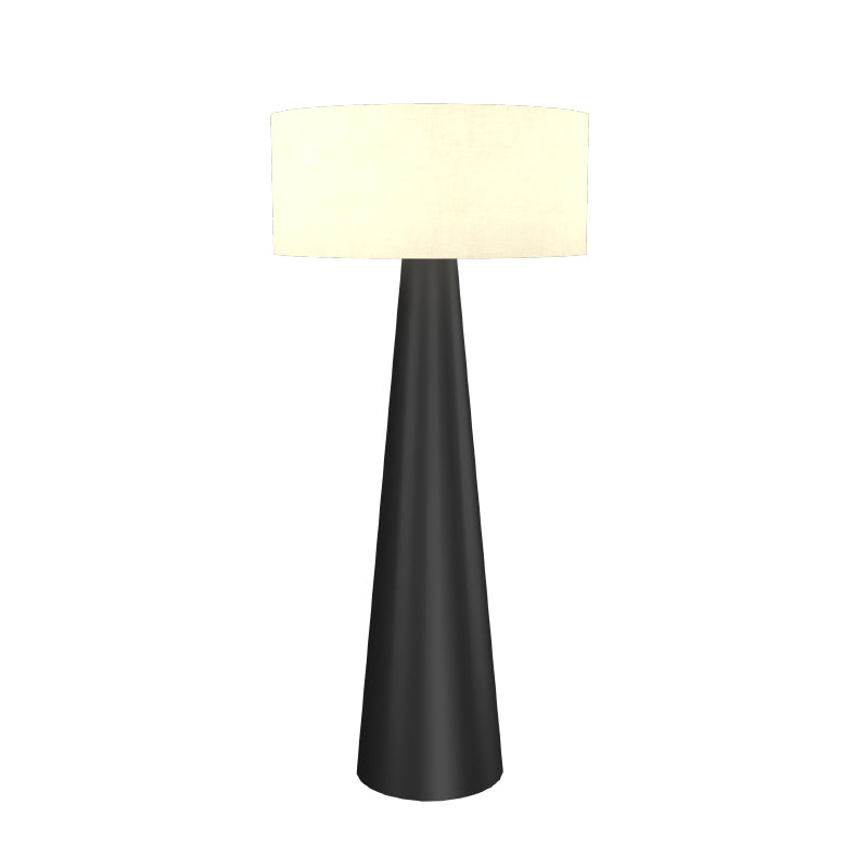 Accord 3004 Conical 1-lt 63" Tall LED Floor Lamp-Organic Black