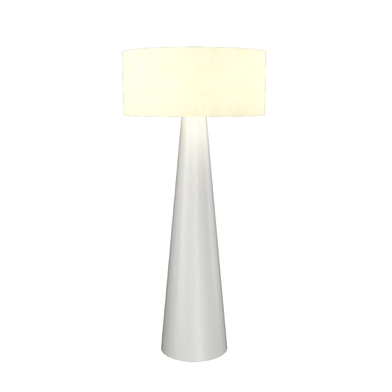 Accord 3004 Conical 1-lt 63" Tall LED Floor Lamp-Organic White
