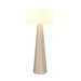Accord 3004 Conical 1-lt 63" Tall LED Floor Lamp-Organic Cappuccino