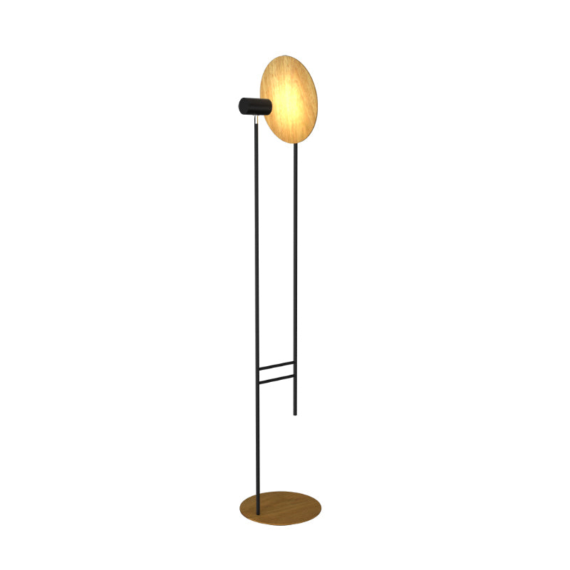 Accord 3126 Dot 1-lt 65" Tall LED Floor Lamp-Louro Freijo