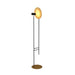 Accord 3126 Dot 1-lt 65" Tall LED Floor Lamp-Louro Freijo