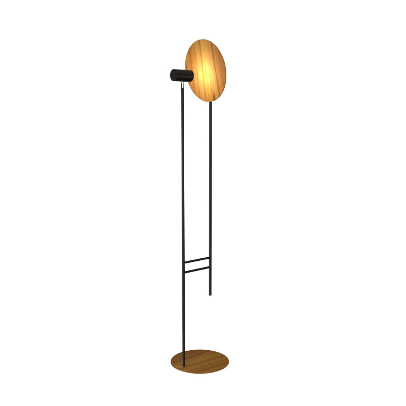 Accord 3126 Dot 1-lt 65" Tall LED Floor Lamp-Teak