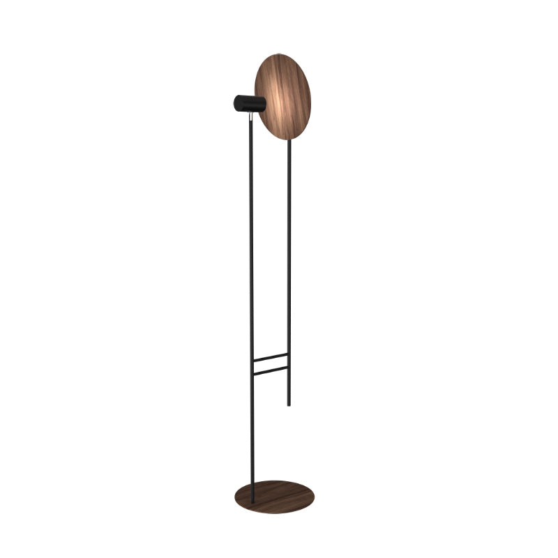 Accord 3126 Dot 1-lt 65" Tall LED Floor Lamp-American Walnut