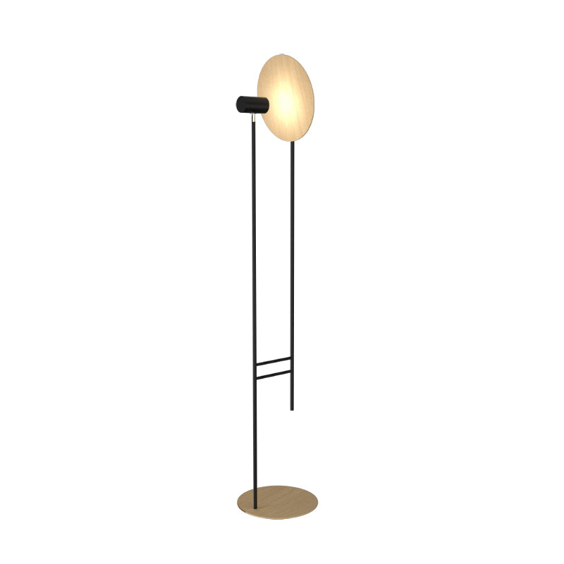 Accord 3126 Dot 1-lt 65" Tall LED Floor Lamp-Maple
