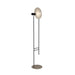 Accord 3126 Dot 1-lt 65" Tall LED Floor Lamp-Organic Cappuccino