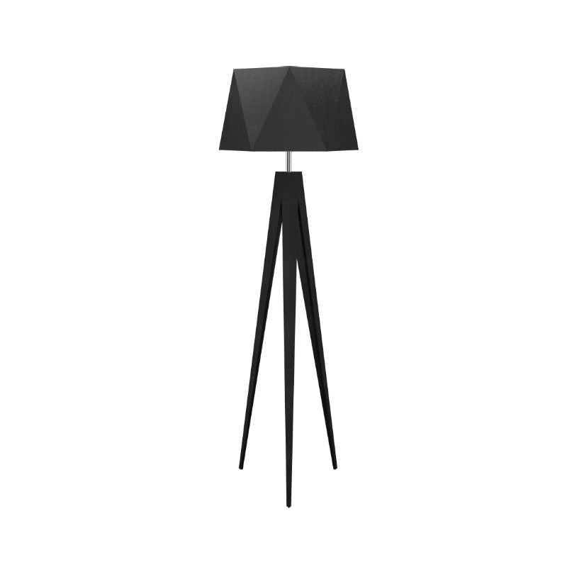 Accord 3034 Facet 1-lt 65" Tall LED Floor Lamp-Charcoal