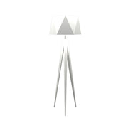 Accord 3034 Facet 1-lt 65" Tall LED Floor Lamp-Organic White