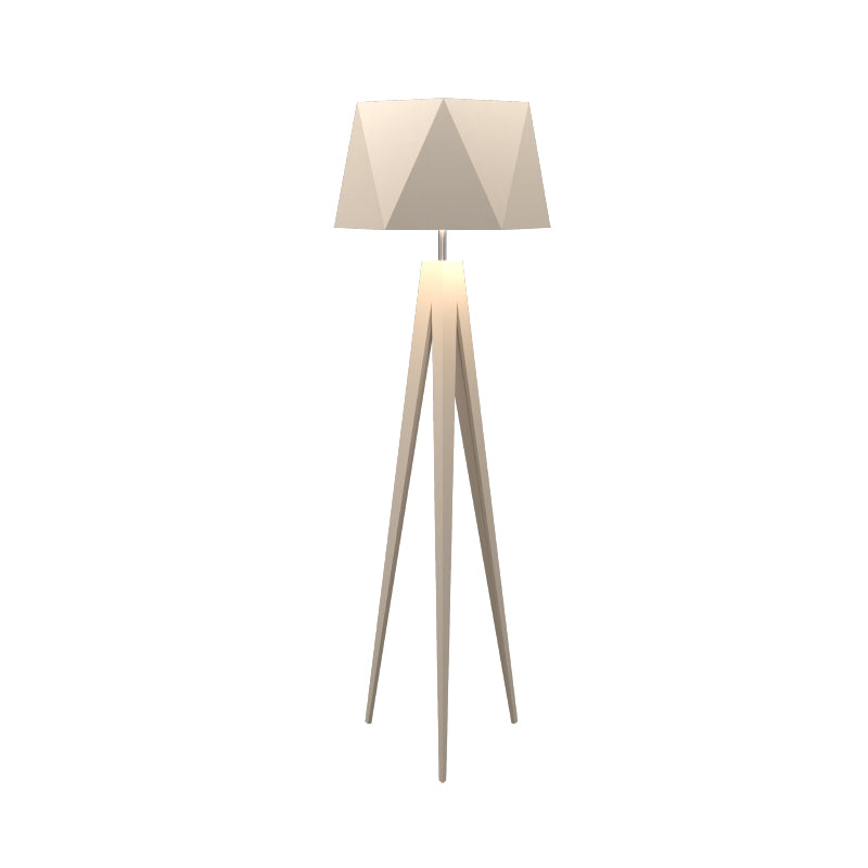 Accord 3034 Facet 1-lt 65" Tall LED Floor Lamp-Organic Cappuccino