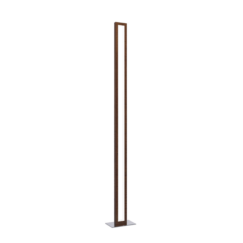Accord 3123 Frame 1-lt 63" Tall LED Floor Lamp-Imbuia