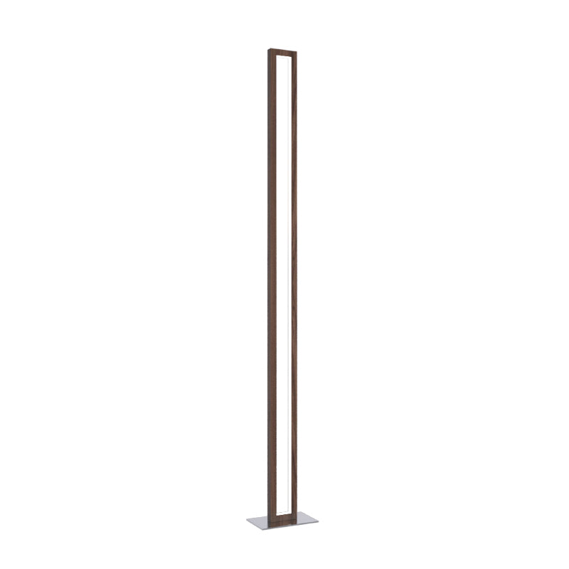 Accord 3123 Frame 1-lt 63" Tall LED Floor Lamp-American Walnut