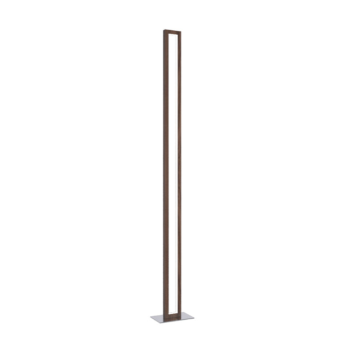 Accord 3123 Frame 1-lt 63" Tall LED Floor Lamp-American Walnut