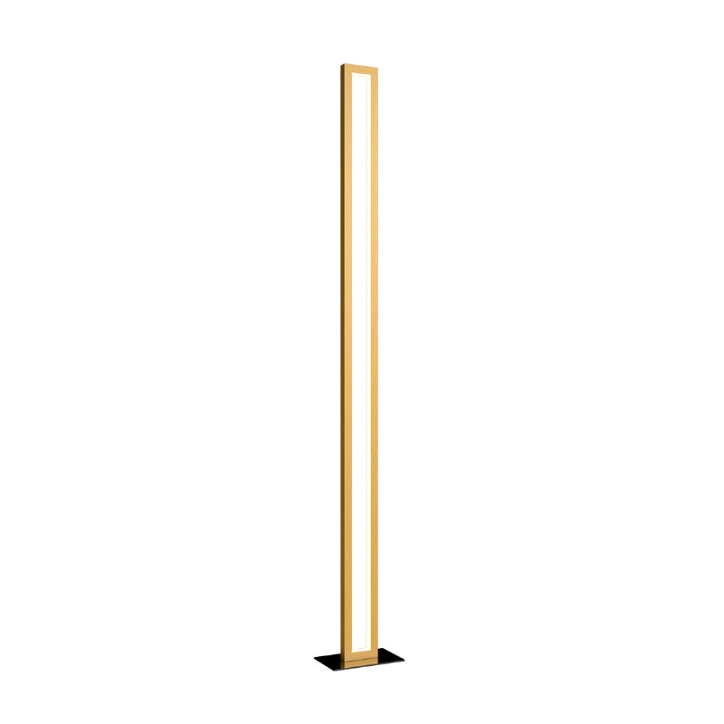 Accord 3123 Frame 1-lt 63" Tall LED Floor Lamp-Organic Gold