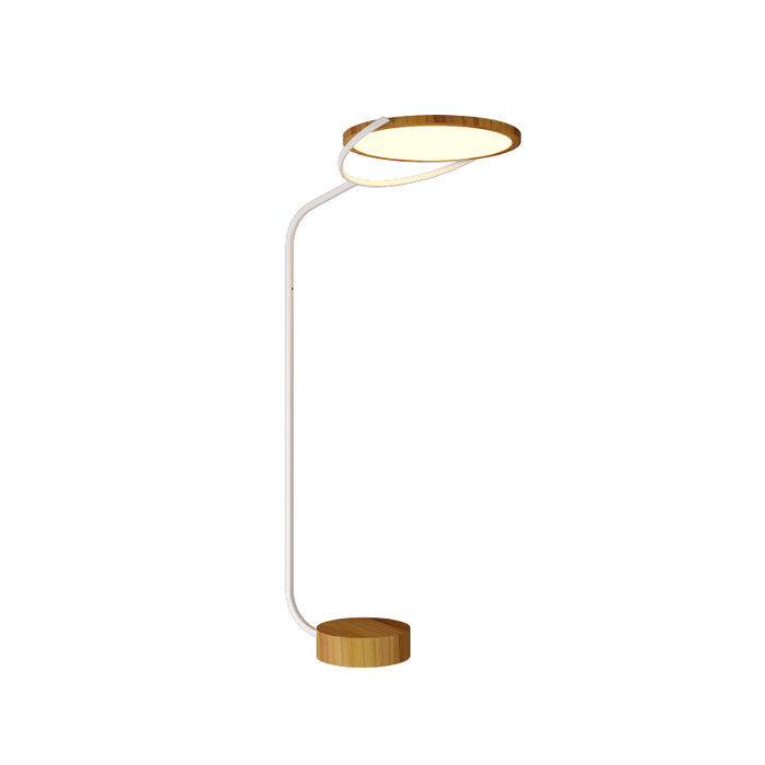 Accord 3039 Naia 1-lt 69" Tall LED Floor Lamp-Teak