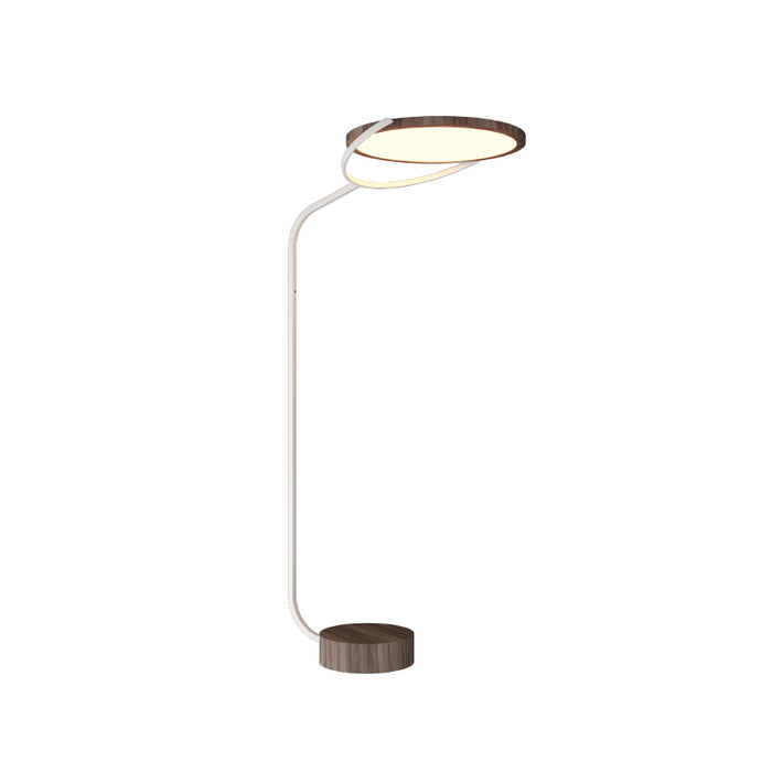 Accord 3039 Naia 1-lt 69" Tall LED Floor Lamp-American Walnut