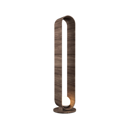 Accord 3043 Sfera 1-lt 48" Tall LED Floor Lamp-American Walnut