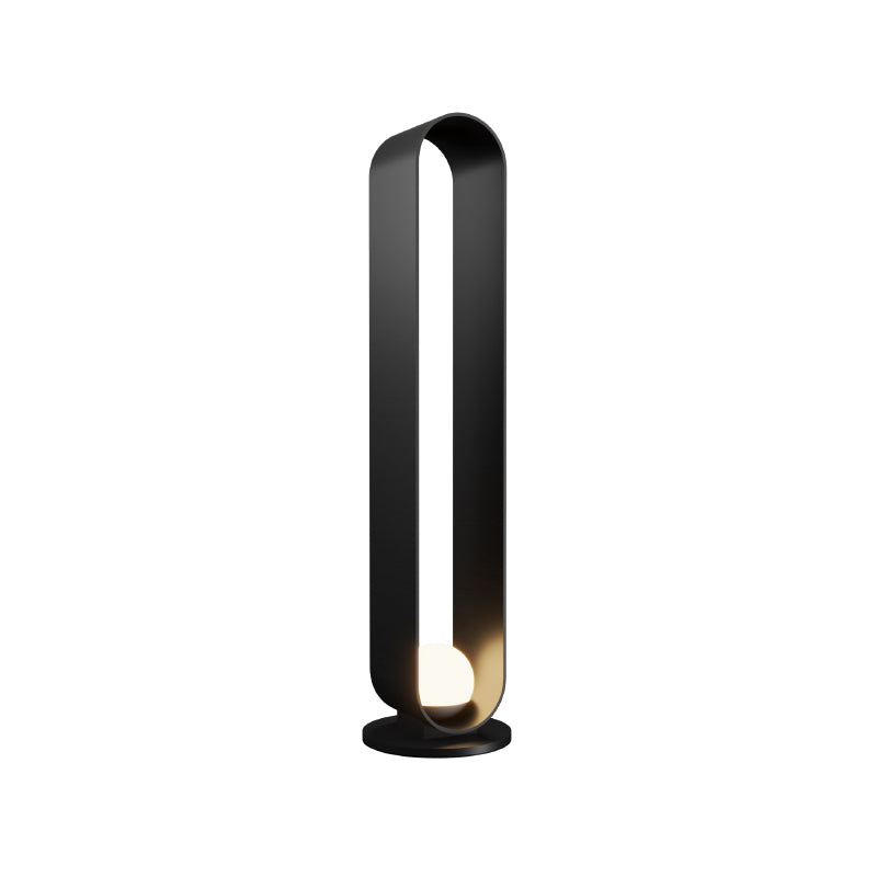 Accord 3043 Sfera 1-lt 48" Tall LED Floor Lamp-Organic Black