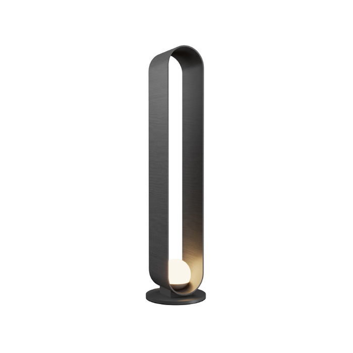 Accord 3043 Sfera 1-lt 48" Tall LED Floor Lamp-Organic lead Grey