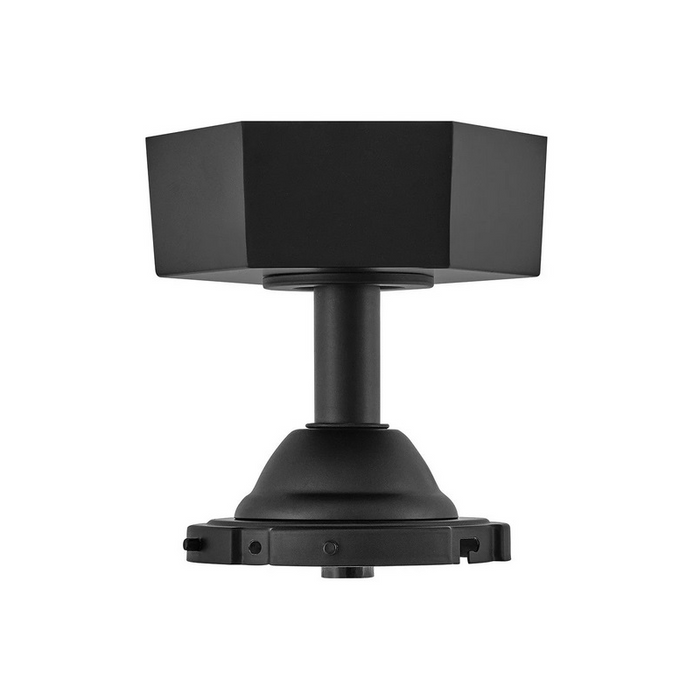 Hinkley 905860F Facet 60" Ceiling Fan with LED Light Kit - Black