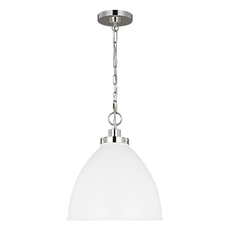 Generation CP1291 Wellfleet 1-lt 14" Dome Pendant