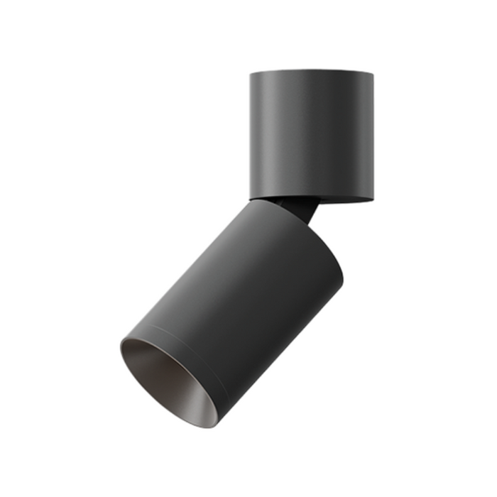 Element EC2R 2" 12W Adjustable LED Cylinder, Warm Dim, Flush Mount - Black