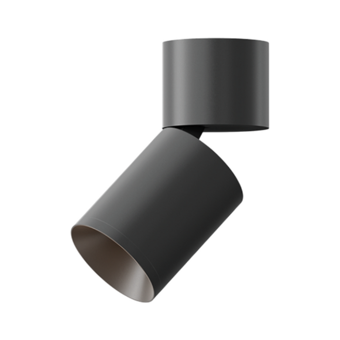 Element EC3R 3" 27W Adjustable LED Cylinder, Warm Dim, Flush Mount - Black