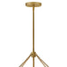 Hinkley 47737 Gwen 4-lt 16" LED Pendant - Lacquered Brass