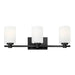 Hinkley 54623 Karlie 3-lt 23" LED Bath Light - Black