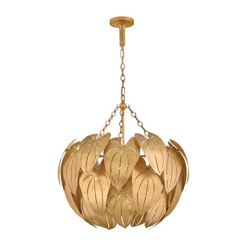 Fredrick Ramond FR47165 Camille 6-lt 28" LED Chandelier