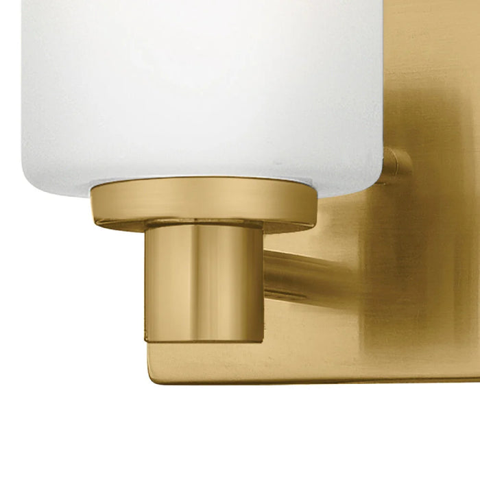 Hinkley 54620 Karlie 1-lt 8" Tall LED Bath Light - Lacquered Brass