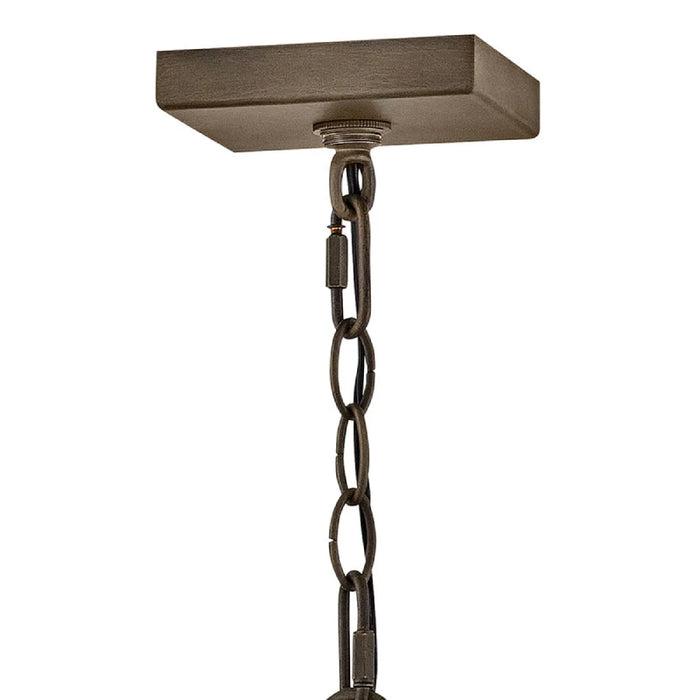 Hinkley 28892 Georgetown 1-lt 9" LED Hanging Lantern - Burnished Bronze