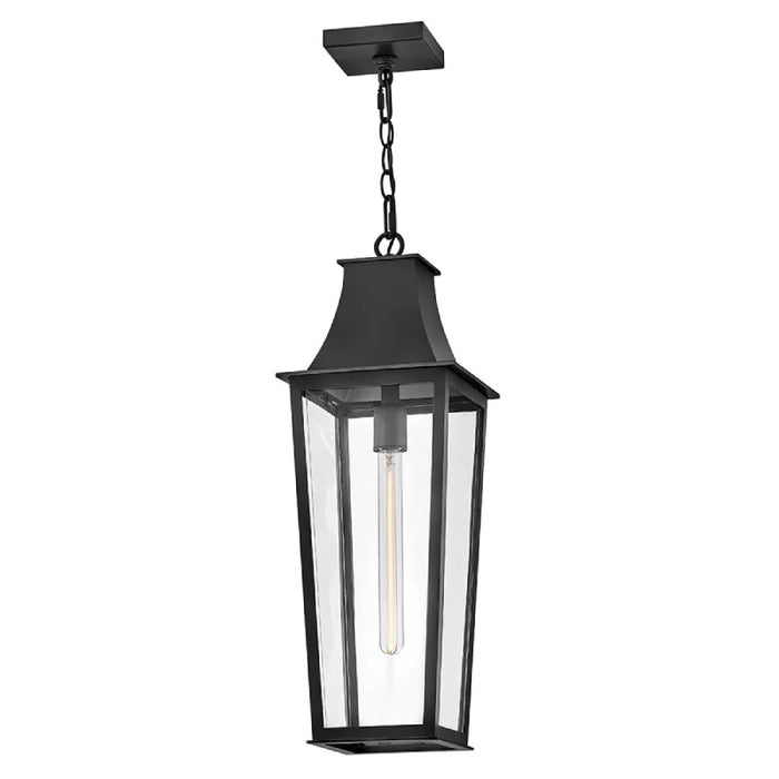 Hinkley 28892 Georgetown 1-lt 9" LED Hanging Lantern - Black