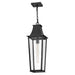 Hinkley 28892 Georgetown 1-lt 9" LED Hanging Lantern - Black