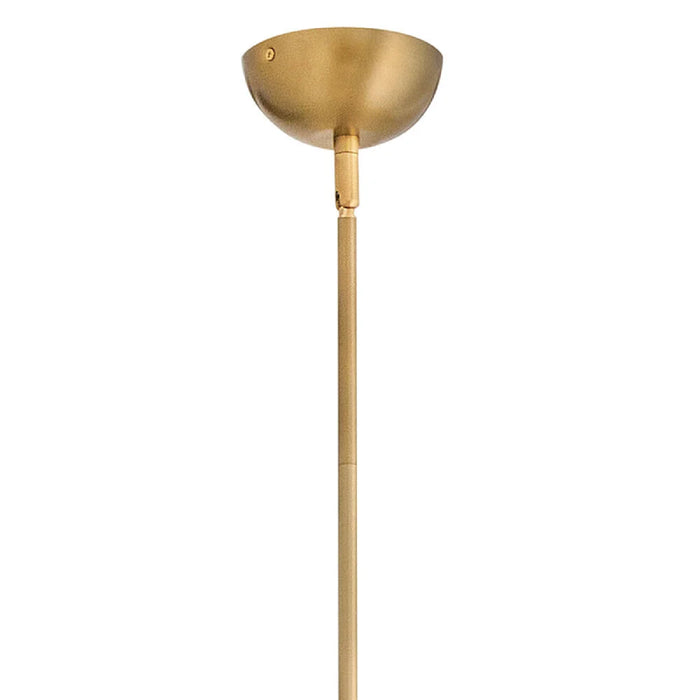 Hinkley 48306 Altman 6-lt 80" LED Chandelier - Lacquered Brass