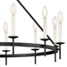 Hinkley 47476 Copley 12-lt 36" LED Chandelier - Black
