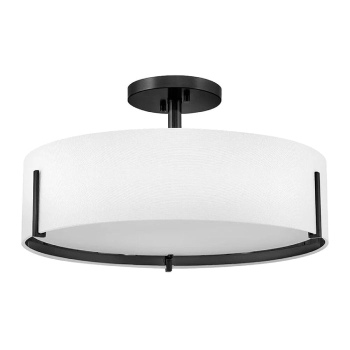 Hinkley 47573 Halle 4-lt 20" LED Semi-Flush Mount - Black