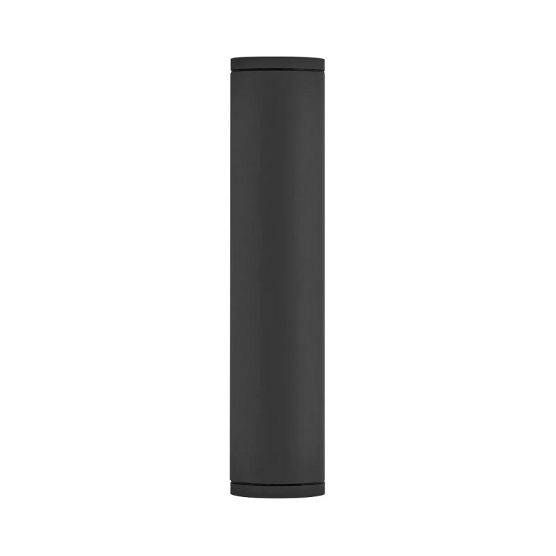 Hinkley 13598 Silo 2-lt 20" Tall LED Outdoor Wall Sconce - Black