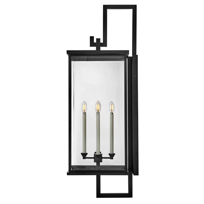 Hinkley 20019 Weymouth 4-lt 46" Tall LED Outdoor Wall Lantern - Black