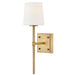 Hinkley 46950 Saunders 1-lt 16" Tall LED Wall Sconce - Lacquered Brass