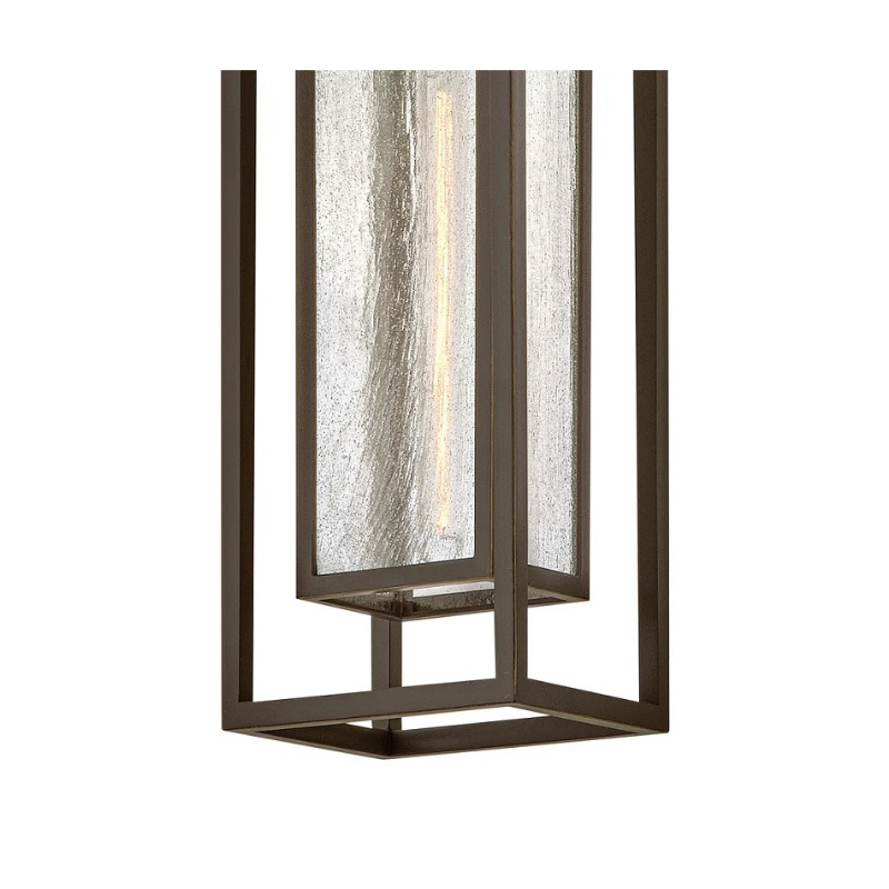 Hinkley 1006 Republic 1-lt 9" LED Hanging Lantern - Oil Rubbed Bronze