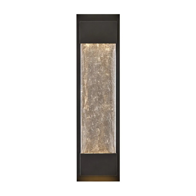 Hinkley 10595 Rune 1-lt 24" Tall LED Outdoor Wall Sconce - Black
