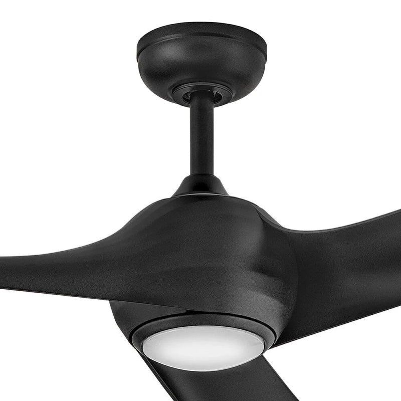 Hinkley 907256 Tiburon 56" Smart Ceiling Fan with LED Light Kit - Matte Black