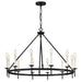 Hinkley 47476 Copley 12-lt 36" LED Chandelier - Black
