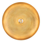 Hinkley 48167 Sadie 1-lt 18" LED Chandelier - Lacquered Brass with Chalk White accents