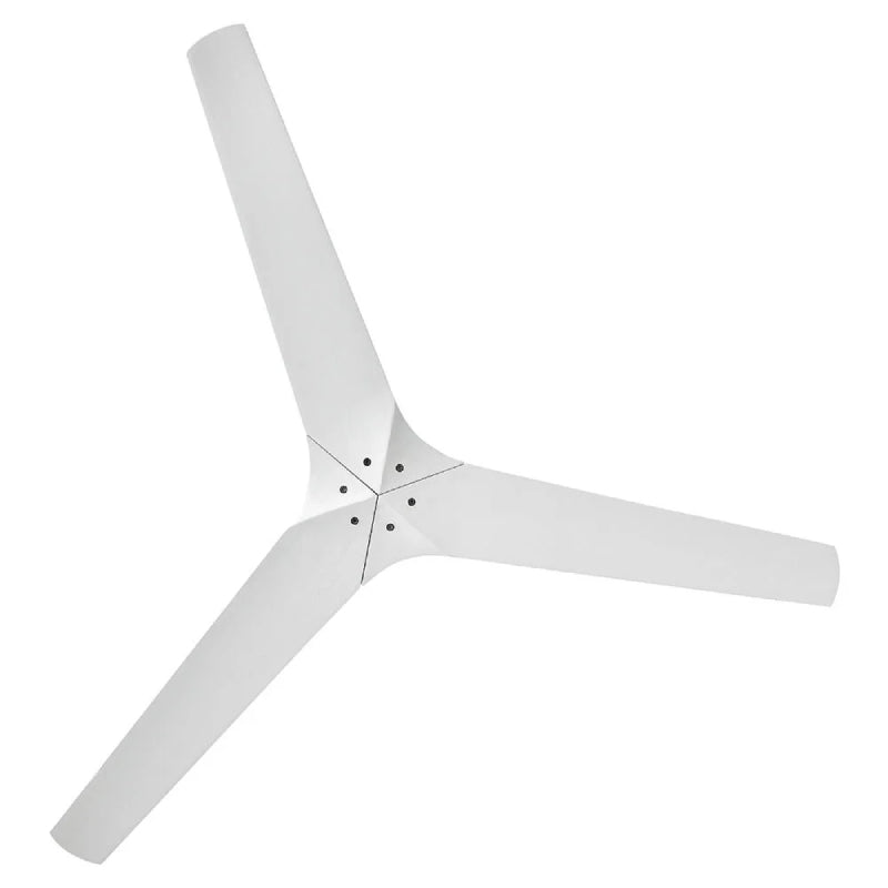 Hinkley 903760 Chisel 60" Indoor/Outdoor Smart Ceiling Fan - Matte White