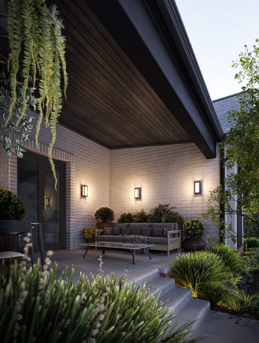 Dals DCP-CGWS Frame 13" Outdoor LED Wall Sconce, RGB+CCT 2200K-4000K