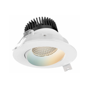Dals DCP-GBR35 Revolve Pro 3.5" Smart Regressed Gimbal Downlight, RGB+CCT - White